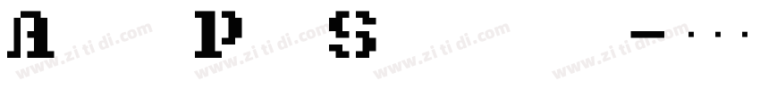 Adobe PostScript ttf字体转换